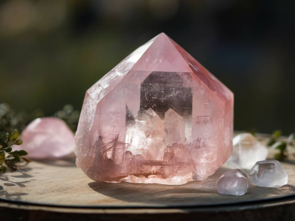 Les bienfaits du quartz rose pour apaiser l'esprit