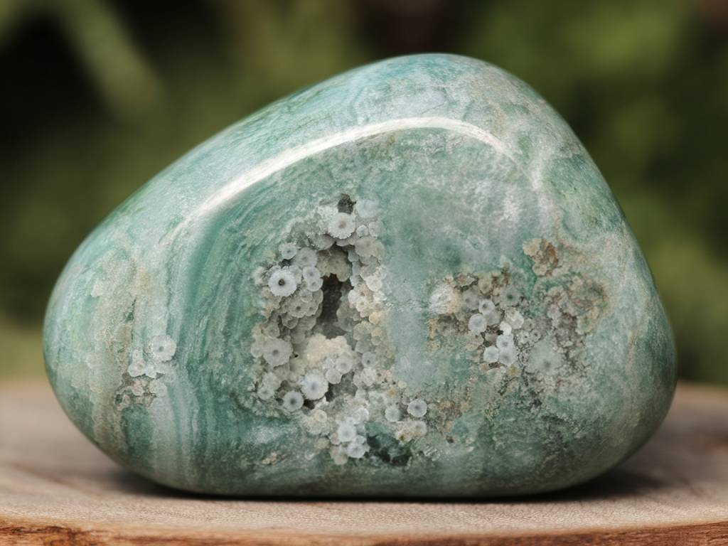 La pierre d'amazonite pour encourager l'expression personnelle