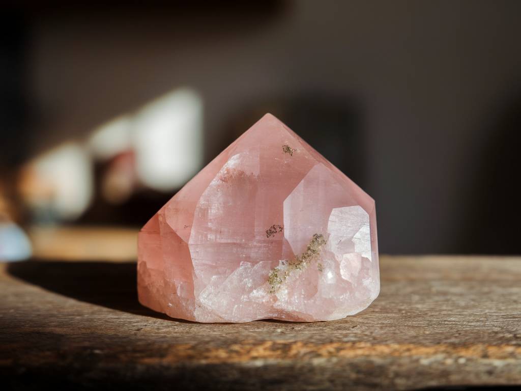 L'énergie apaisante du quartz rose