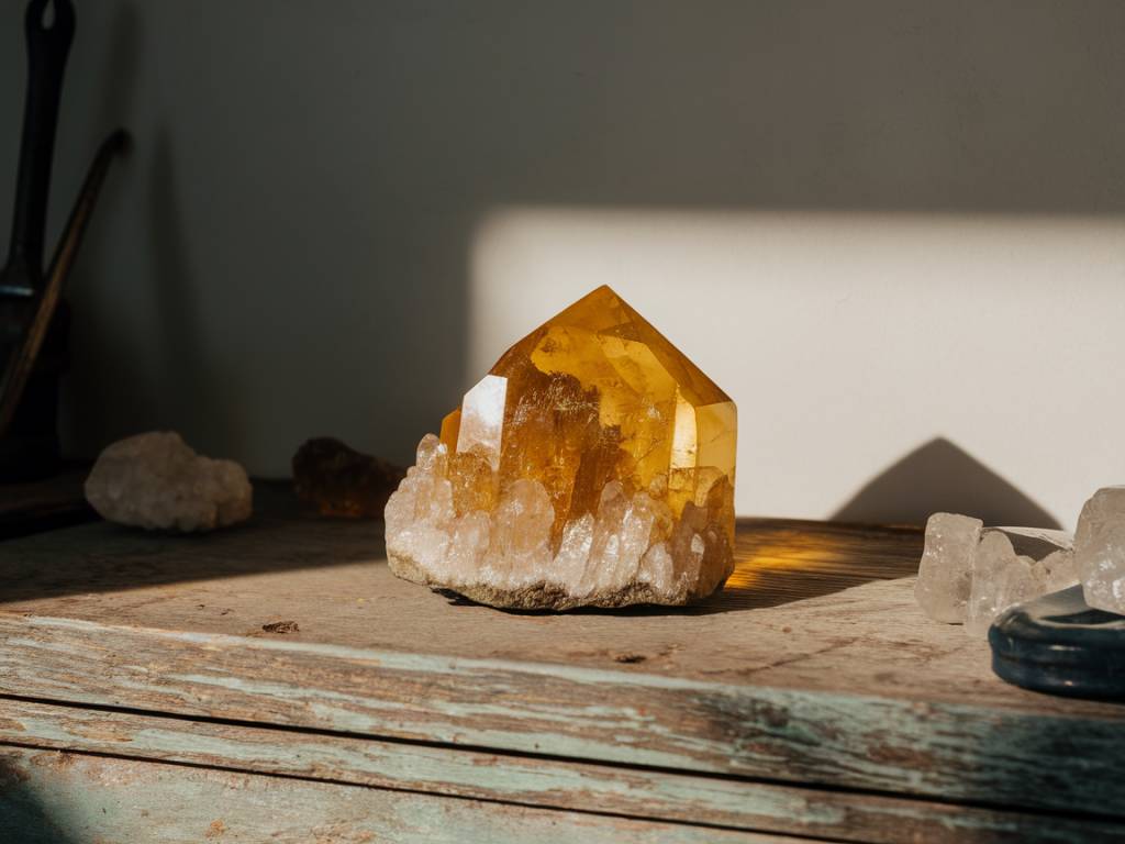 Les secrets de la citrine pour attirer chance et prospérité